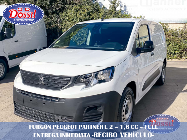 Furgón Peugeot Partner 1.6 HDI L2, Año 2023, Furgón Carga General, Puerta Lateral $17.490.000 + IVA