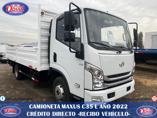 Camioneta Maxus C35L, Carrocería 1/2 Baranda, VALOR OFERTA DEL MES $18.390.000 + IVA 