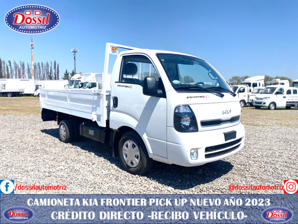 CAMIONETA KIA FRONTIER 2.5 AÑO 2023, PICK UP NUEVO CON PISO DIAMANTADO, VALOR $21.590.000 + IVA 