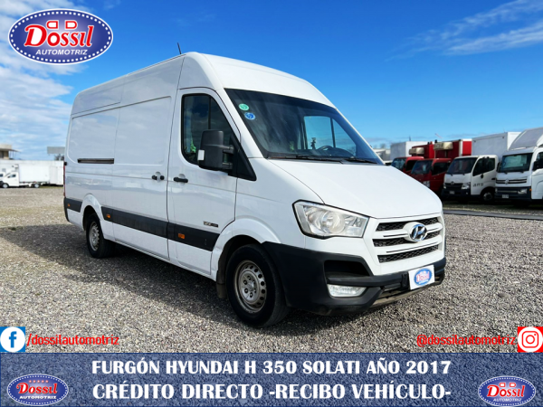 FURGON DE CARGA HYUNDAI H350 SOLATI AÑO 2017, SOLO 142.000 KM, VALOR OFERTA $18.980.000