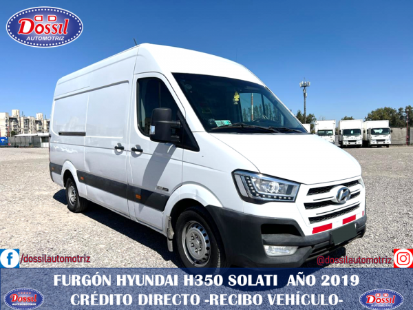 FURGON DE CARGA HYUNDAI H350 SOLATI AÑO 2019, FULL EQUIPO. Valor $22.980.000 
